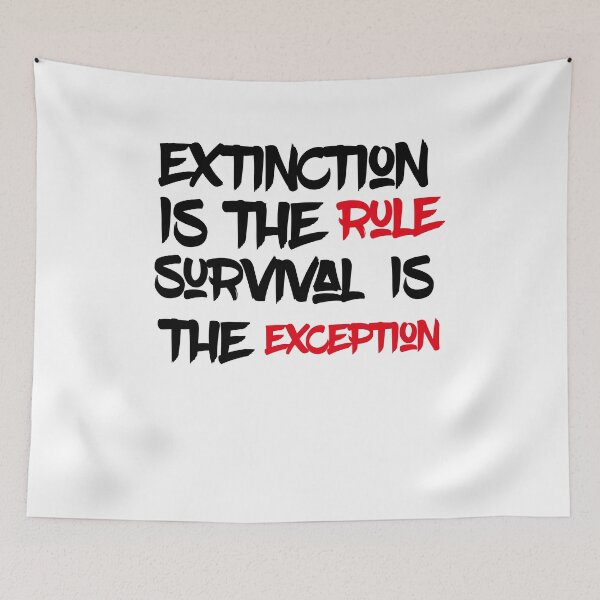 Item preview, Extinction is the rule  designed and sold by Md1982.