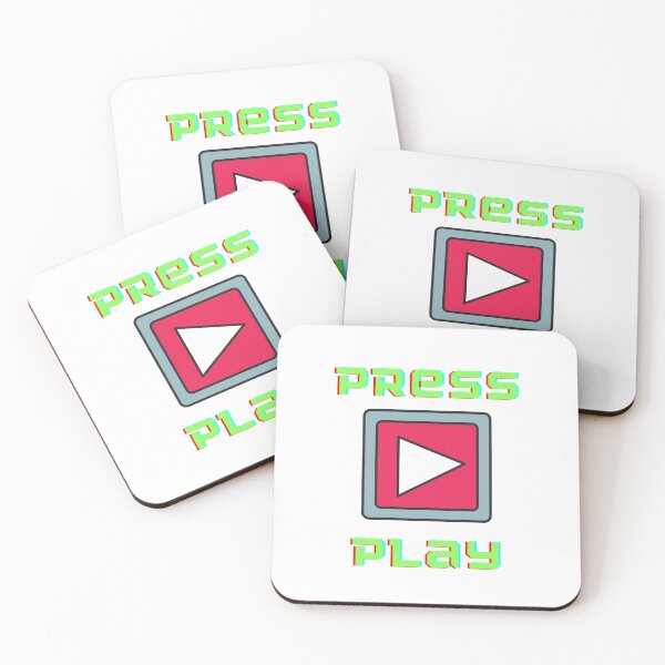 Item preview, Press play designed and sold by Rickido.