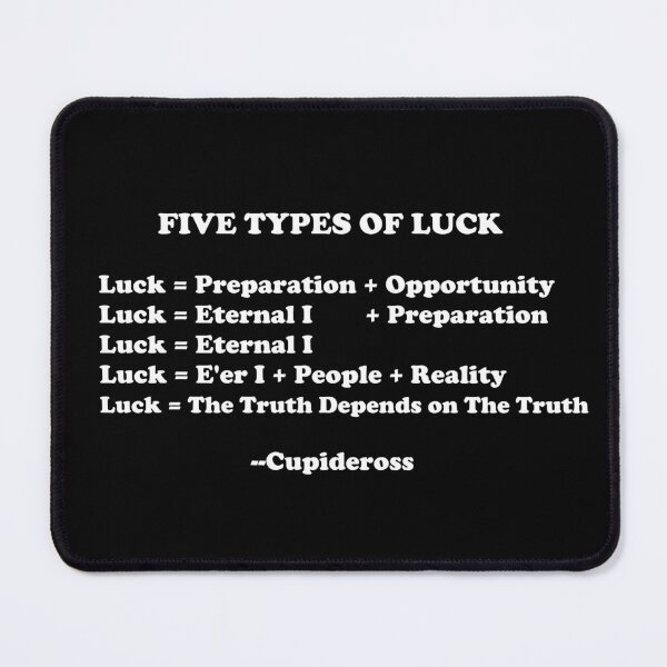 Item preview, Five Types of Luck designed and sold by Cupideros.