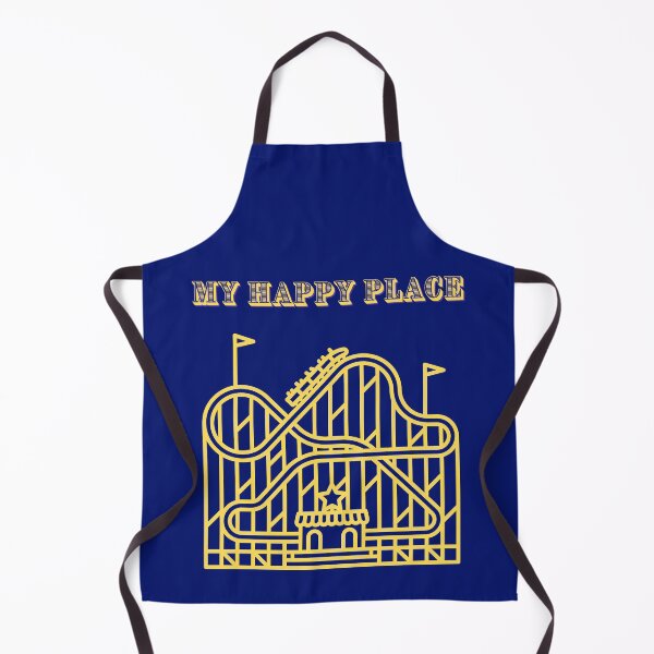 Item preview, My Happy Place Theme Park Yellow variant designed and sold by PoppysPrintings.