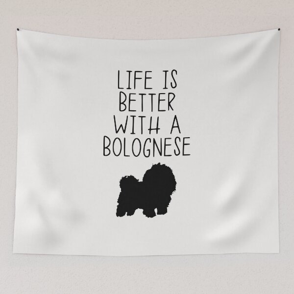 Item preview, Life Is Better With A Bolognese designed and sold by kindxinn.