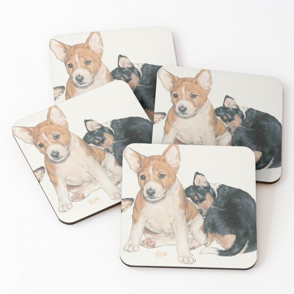 Item preview, Basenji Puppies designed and sold by BarbBarcikKeith.