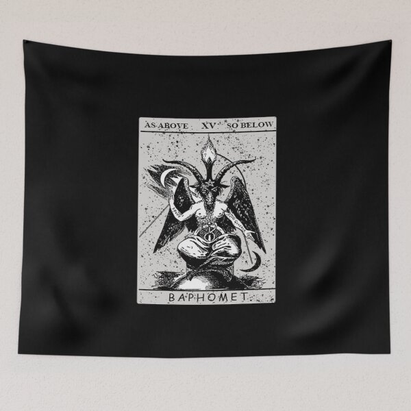 Item preview, Gothic Baphomet Satanic 666 Black Metal designed and sold by nueschka.