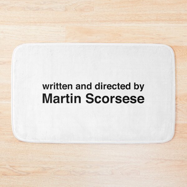 Item preview, written and directed by Martin Scorsese designed and sold by clamentine.