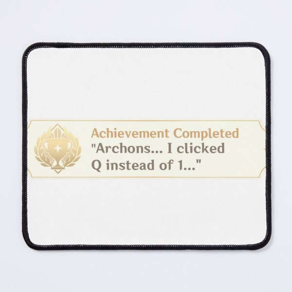 Item preview, Achievement Completed Genshin Impact designed and sold by meabh00.