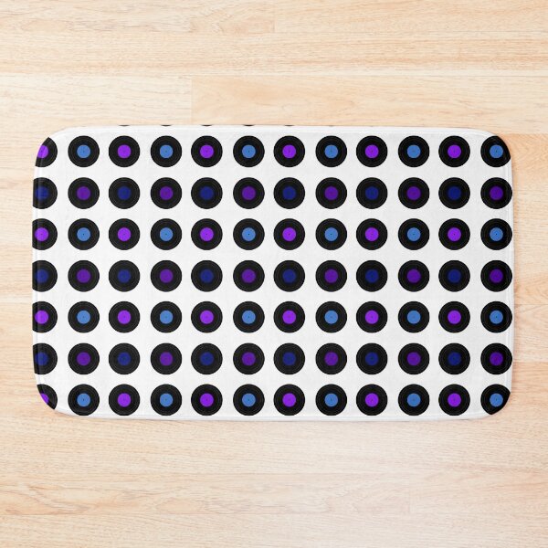 Item preview, Blue and Purple Retro Records (Light) designed and sold by Arianna Khalil.