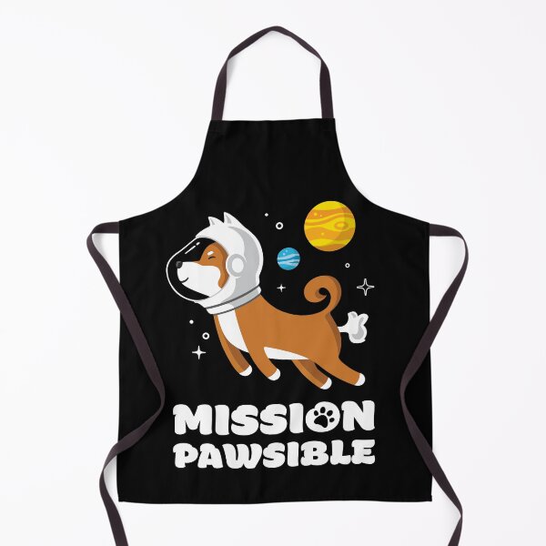 Item preview, Mission Pawsible Shiba Inu Space Dog designed and sold by BeelovedTees.
