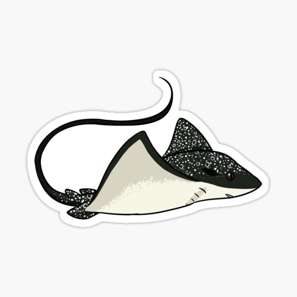 Spotted Eagle Ray Sticker