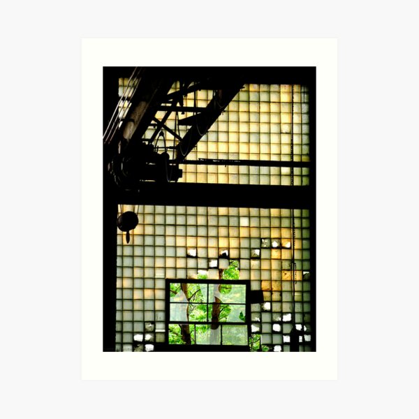 Industrial Glass Art Print