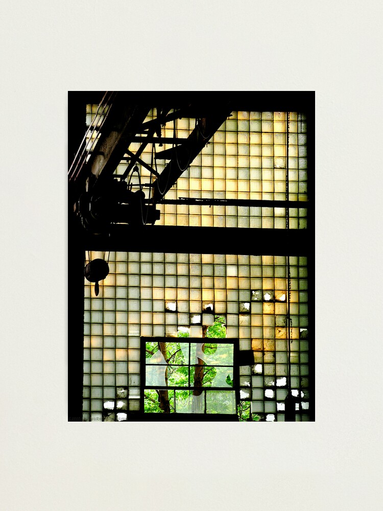 Thumbnail 1 of 3, Photographic Print, Industrial Glass designed and sold by alvinsan9.