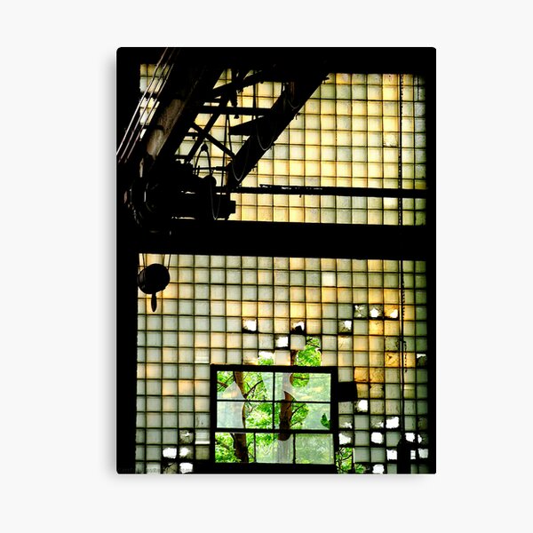 Industrial Glass Canvas Print