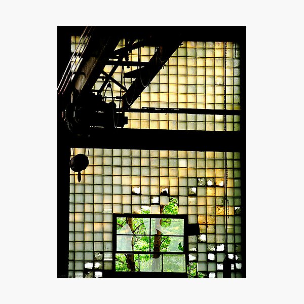 Industrial Glass Photographic Print
