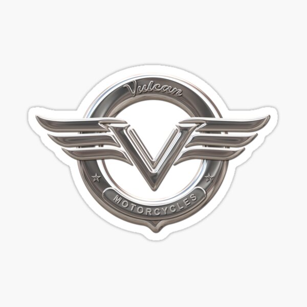 Vulcan VN 750 Tank Logo 3D Sticker