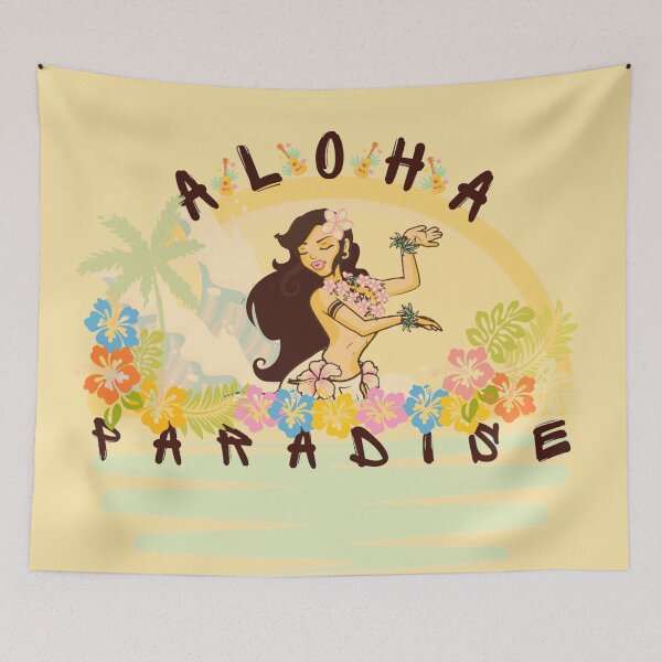 Item preview, Aloha Paradise - Hawaiian Dancer  designed and sold by All-About-Life.
