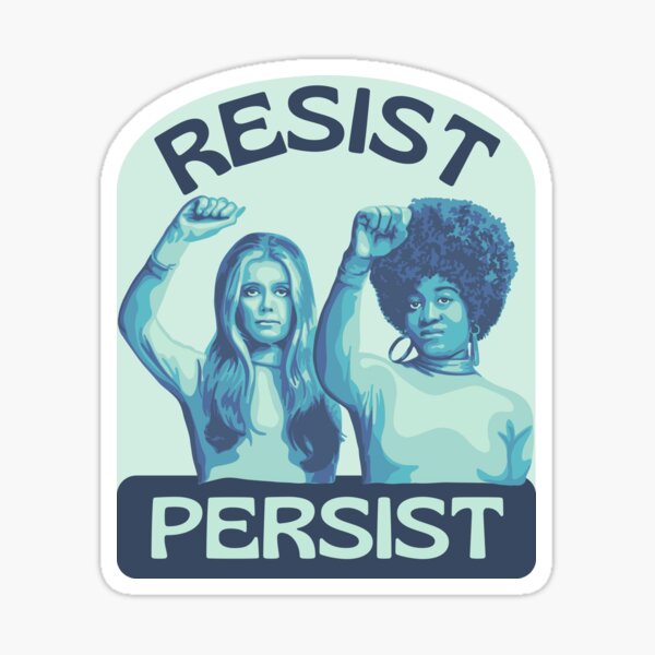 Aperçu de l'œuvre Portrait de Gloria Steinem et Dorothy Pitman Hughes créée et vendue par Unhinged Heather.