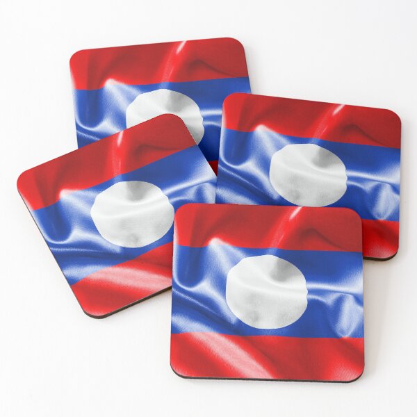 Item preview, Laos Flag designed and sold by MarkUK97.