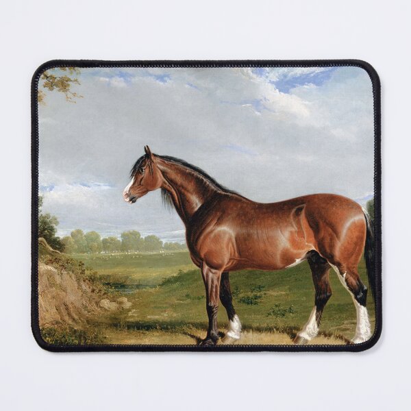 Item preview, A Clydesdale Stallion No Saddle Horse - Strong Yang Energy designed and sold by FengShuiLounge.