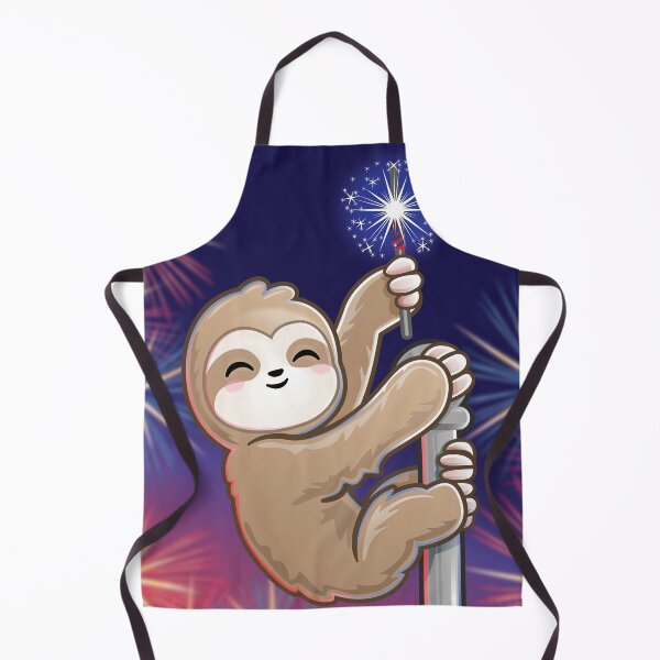 Item preview, Sloth Sparkler Art Print designed and sold by pablomendoza.