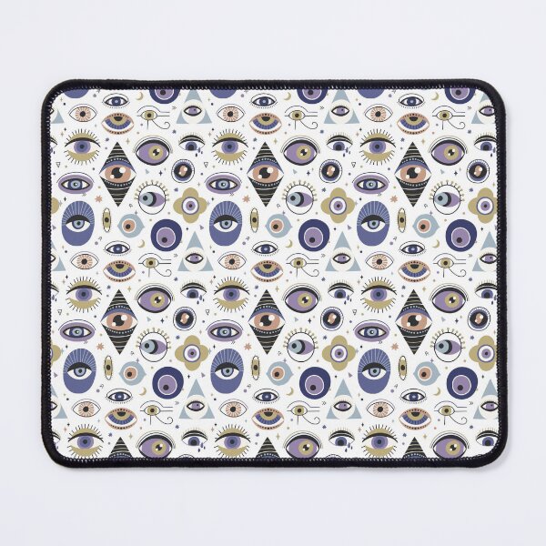 Item preview, Mediterranean Greek Blue Evil Eye Protection Amulet Pattern - Evil Eye Amulets designed and sold by antevasinart.