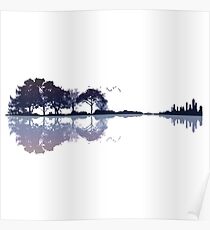 Nature Guitar Poster