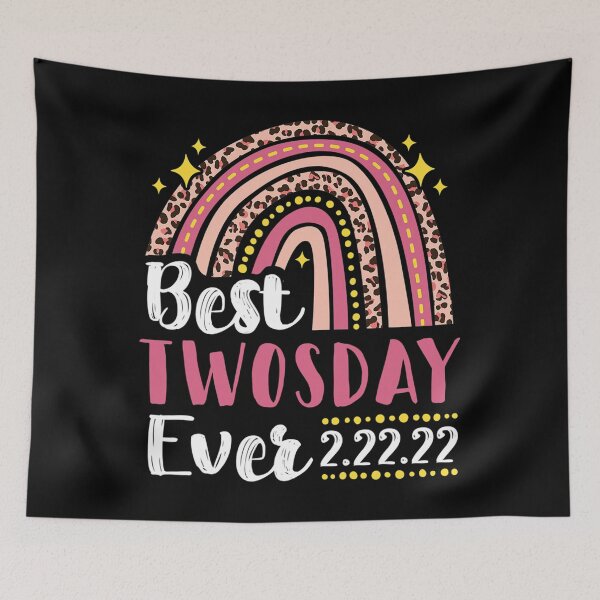 Item preview, Happy Twosday 2022 Shirt Pink Leopard Twos Day 22222,Black,Small designed and sold by hardrhubarb1587.
