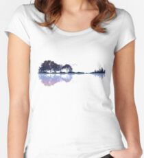 Nature Guitar Women's Fitted Scoop T-Shirt