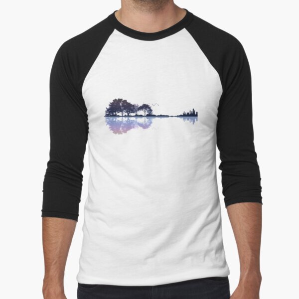 Nature Guitar Baseball ¾ Sleeve T-Shirt