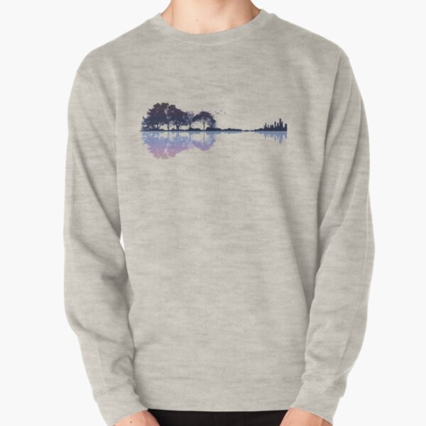 Nature Guitar Pullover Sweatshirt