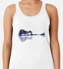 Racerback Tank Top Naturaleza Guitarra