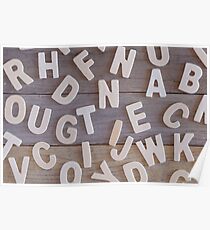 Alphabet Poster