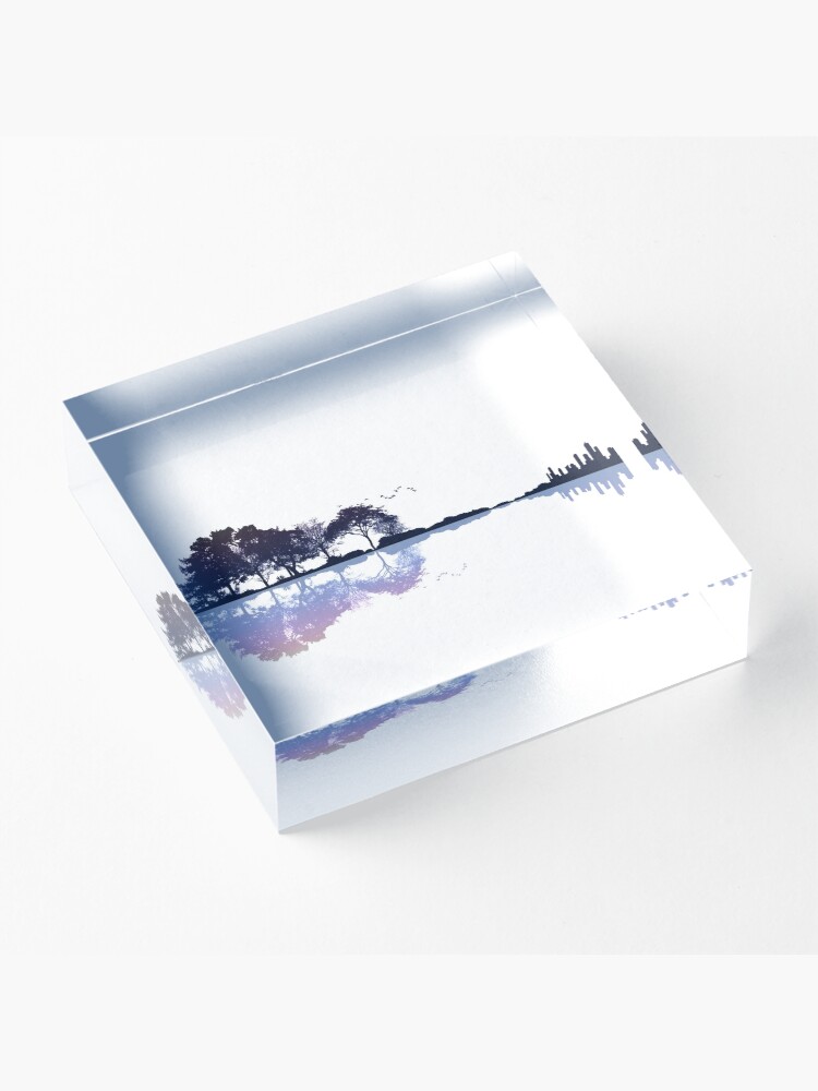 Alternate view of Nature Guitar Acrylic Block
