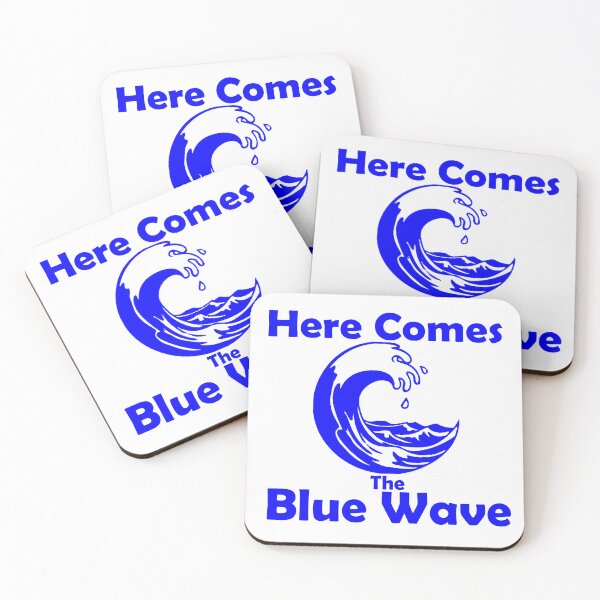 Item preview, Here Comes the Blue Wave designed and sold by Art-by-Geoff.