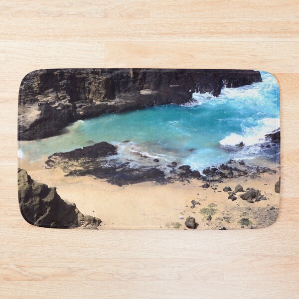 Item preview, Sugar Sand Beach With Tropical Island Ocean Cove designed and sold by DEC02.