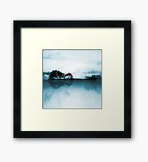 Nature Guitar Blues Framed Print
