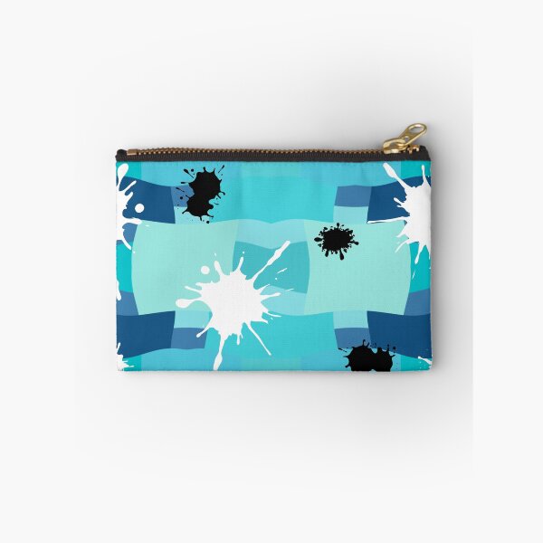 Item preview, Ink Blotches on Blue Pattern designed and sold by MotionEssence.