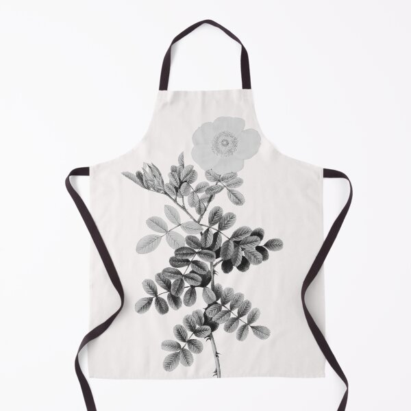 Item preview, Macartney Rose Flower, Alternative Illustration - Grey and White Rose designed and sold by DaphneKstudio .
