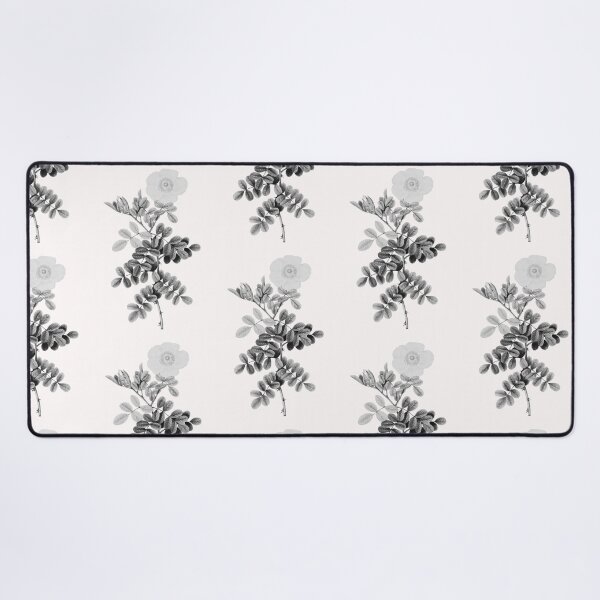 Item preview, Macartney Rose Flower, Alternative Illustration - Grey and White Rose designed and sold by DaphneKstudio .