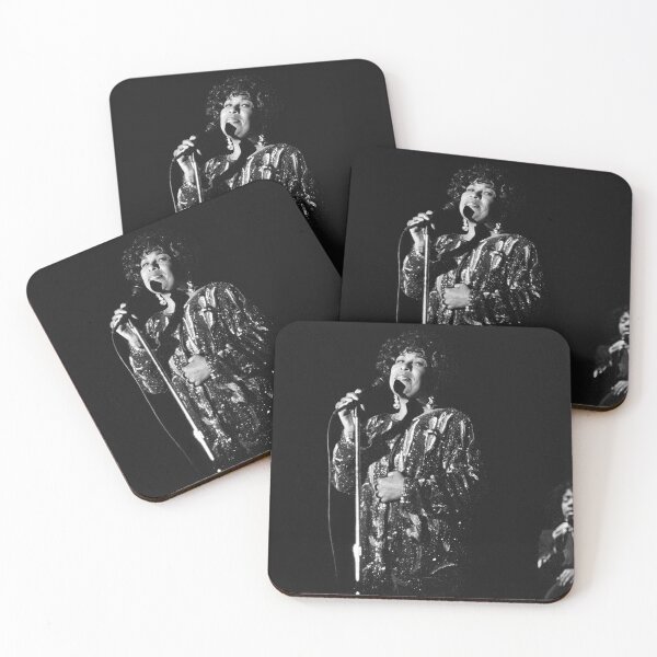 Item preview, Roberta Flack - BW Photograph designed and sold by ConcertImages.