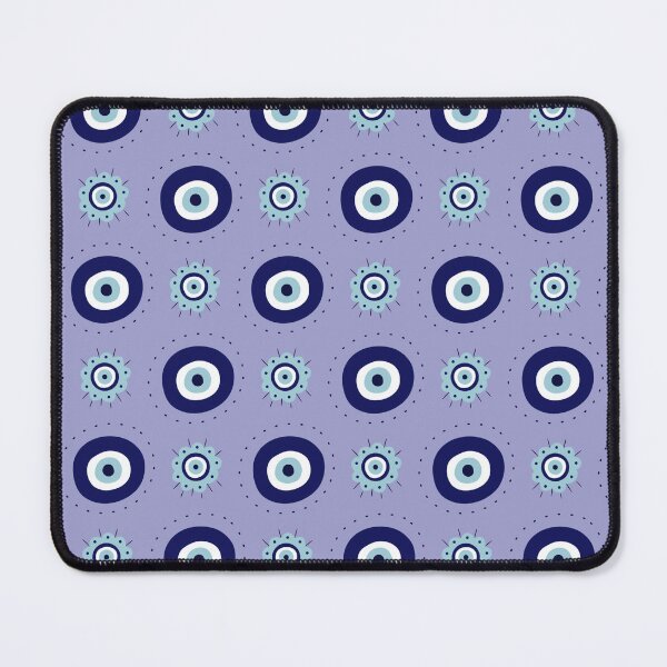 Item preview, Mediterranean Greek Blue Evil Eye Protection Pattern - Evil Eye Amulets designed and sold by antevasinart.