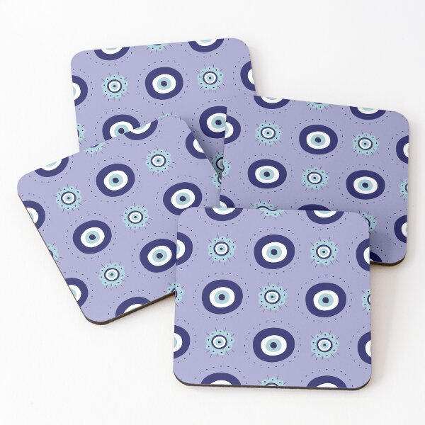 Item preview, Mediterranean Greek Blue Evil Eye Protection Pattern - Evil Eye Amulets designed and sold by antevasinart.