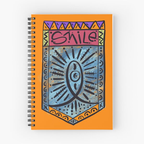 Aperçu de l'œuvre Smile Blue Jean Poche créée et vendue par RandomFoxEtc.