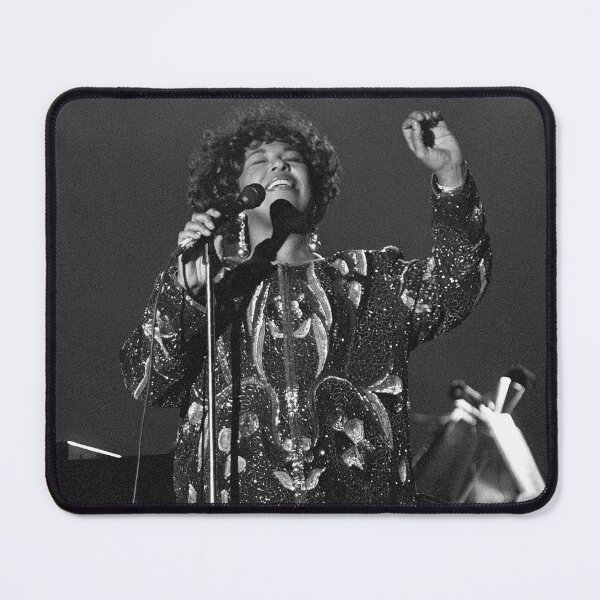 Item preview, Roberta Flack - BW Photograph designed and sold by ConcertImages.