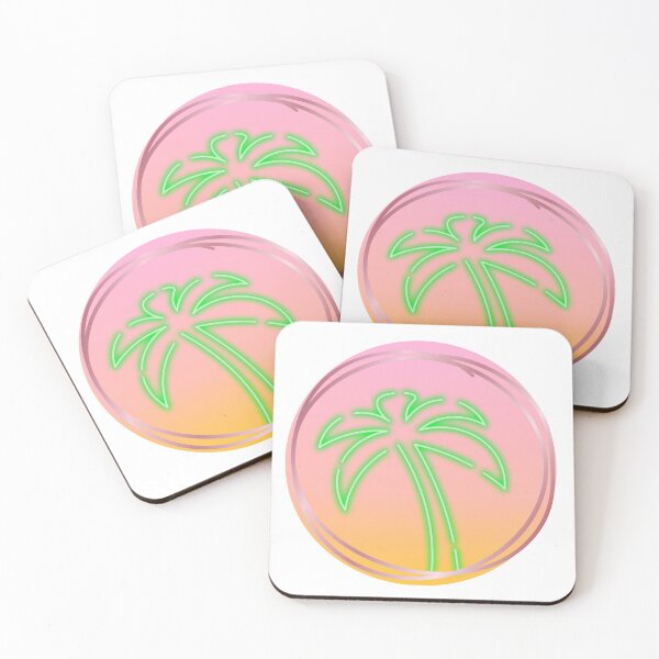 Item preview, Tropical Sunset (Neon Palm Tree) designed and sold by ami.creations.