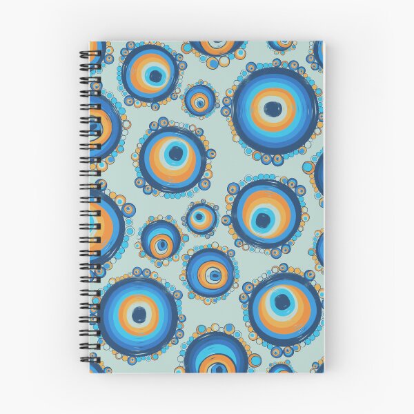 Item preview, Mediterranean Greek Blue Evil Eye Protection Pattern - Evil Eye Amulets designed and sold by antevasinart.