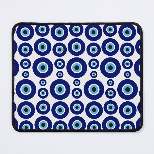 Item preview, Mediterranean Greek Blue Evil Eye Protection Pattern - Evil Eye Amulets designed and sold by antevasinart.