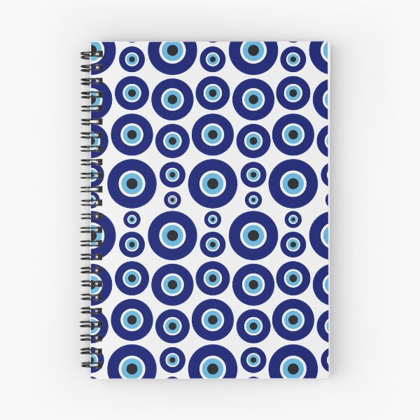 Item preview, Mediterranean Greek Blue Evil Eye Protection Pattern - Evil Eye Amulets designed and sold by antevasinart.