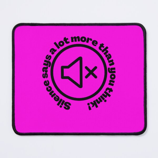 Item preview, Silence says a lot more than you think designed and sold by LifeLongTees ..