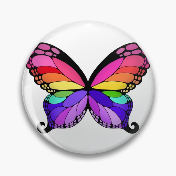 Item preview, Butterfly Wings Pride Flag designed and sold by Middy's Art.