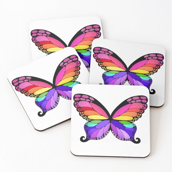 Item preview, Butterfly Wings Pride Flag designed and sold by Middy's Art.