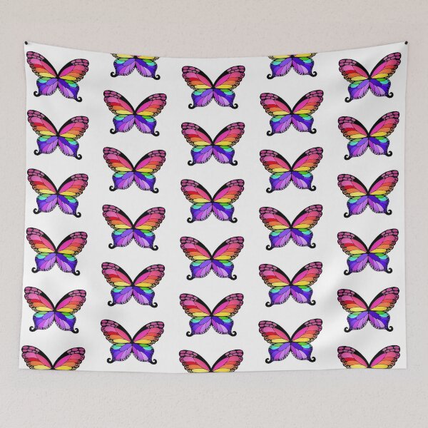 Item preview, Butterfly Wings Pride Flag designed and sold by Middy's Art.